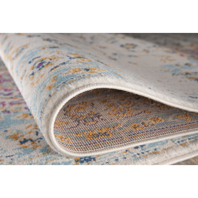 Bungalow Rose Hartig Performance Pink Rug & Reviews Wayfair